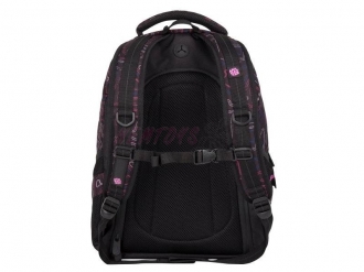 Studetnský batoh Bagmaster DIGITAL 7 A BLACK/PINK/BLUE