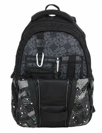 Bagmaster Studentský batoh BAG 9 G GREEN/GRAY/BLACK