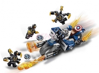 Lego Super Heroes 76123 Captain America: útok Outriderů