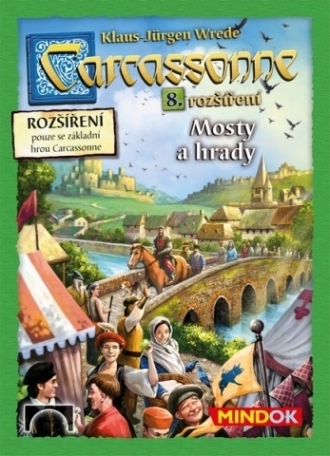 Mindok Carcassonne - rozšíření 8 (Mosty a hrady)