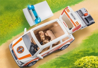 PLAYMOBIL® City Life 70050 Zásahové vozidlo záchranářů se zvukem a světly