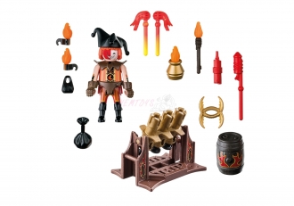 PLAYMOBIL® Novelmore 70228 Ohnivý muž s kanónem z Burnhamu