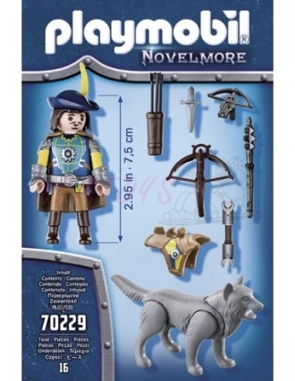 PLAYMOBIL® 70229 Lučištník s vlkem