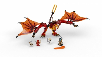 LEGO NINJAGO 71753 Útok ohnivého draka