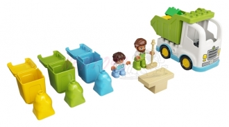 LEGO DUPLO 10945 Popelářský vůz a recyklování