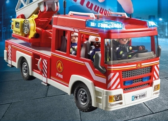 PLAYMOBIL® City Action 9463 Hasičské auto se žebříkem