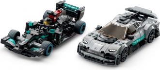 LEGO Speed Champions 76909 Mercedes-AMG F1 W12 E Performance a Mercedes-AMG Project One