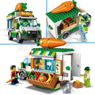 LEGO City 60345 Dodávka na farmářském trhu