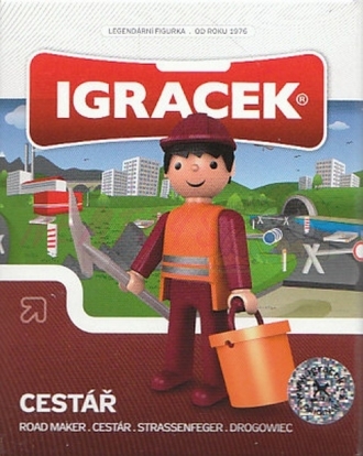 Igráček cestář s dopňky mini