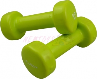 Vinylové činky LIFEFIT 2 x 2 kg