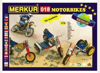 Stavebnice MERKUR 018 Motocykly