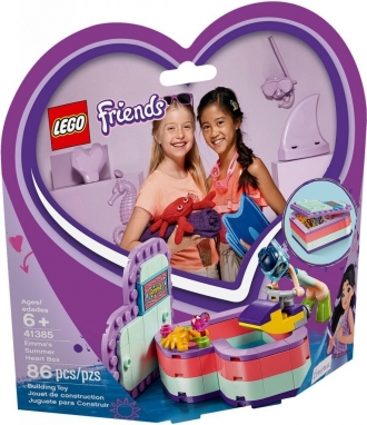 LEGO® Friends 41385 Emma a letní srdcová krabička