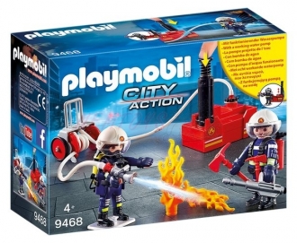 Playmobil 9468 Hasiči s vodním čerpa..