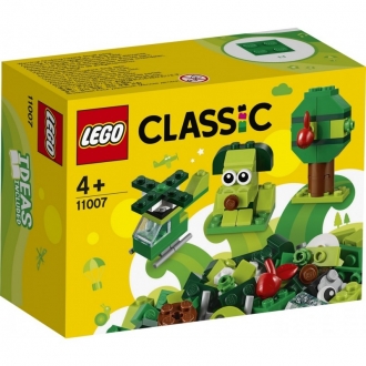 Lego Classic 11007 Zelené kreativní kostičky