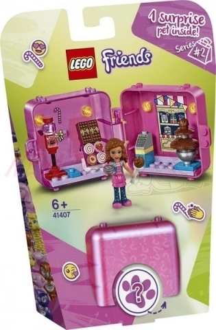 Lego Friends 41407 Herní boxík: Olivia a dortíky