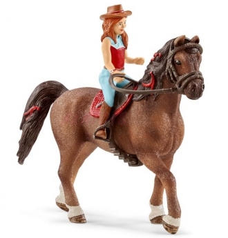 Schleich 42514 Zrzka Hannah a kůň Cayenne