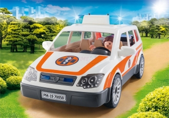 PLAYMOBIL® City Life 70050 Zásahové vozidlo záchranářů se zvukem a světly