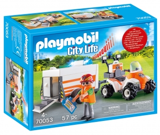 PLAYMOBIL® City Life 70053 Záchranář..