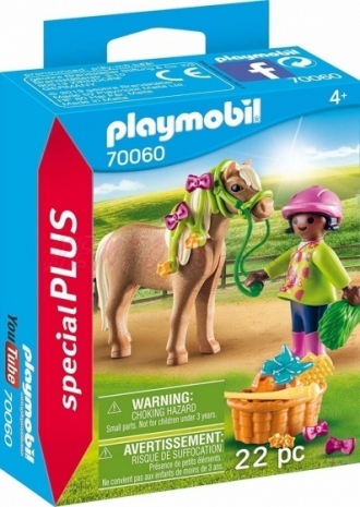 Playmobil 70060 Dívka s poníkem