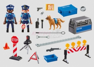 PLAYMOBIL® City Action 6924 Policejní zátaras