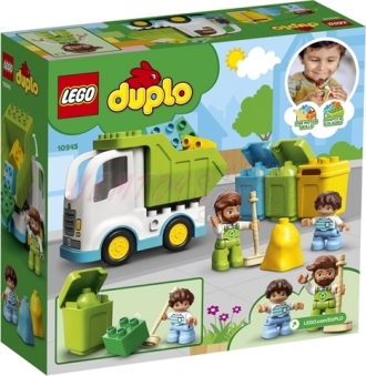 LEGO DUPLO 10945 Popelářský vůz a recyklování