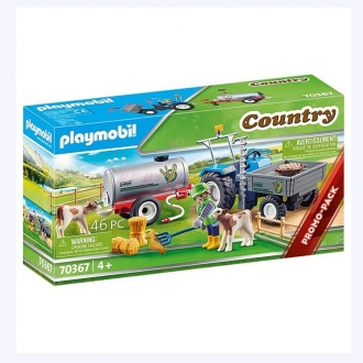 Playmobil 70367 Traktor s cisternou