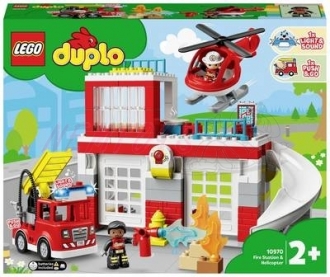 LEGO® DUPLO® 10970 Hasičská stanice a vrtulník