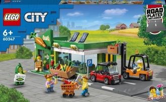 LEGO stavebnice LEGO® City 60347 Obchod s potravinami